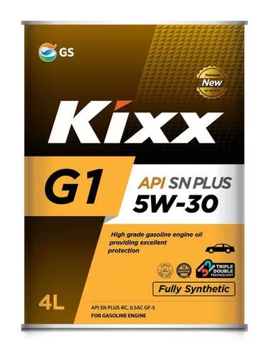Масло моторное KIXX G1 5w30 SP синтетика 4 литра
