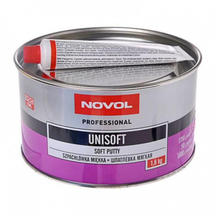 Шпатлевка Novol Unisoft мягкая наполняющая 1000 грамм 1кг