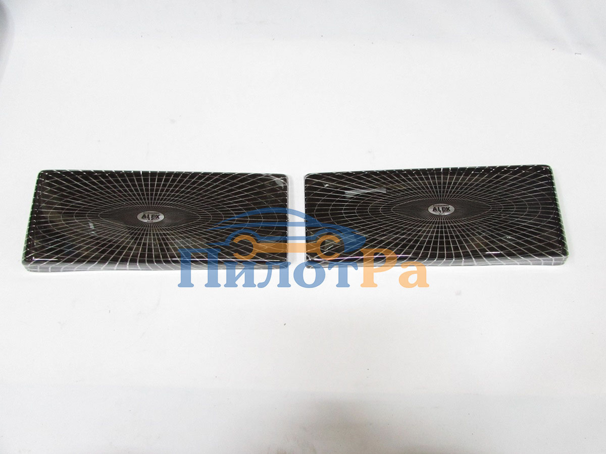 Защита заднего фонаря ВАЗ-2108-09 ( черная-рисунок) Дзержинск