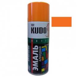 Краска Kudo 1019 аэрозольная оранжевая 520мл