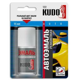 Краска Kudo 70090 номерная с кисточкой 1К Черная матовая