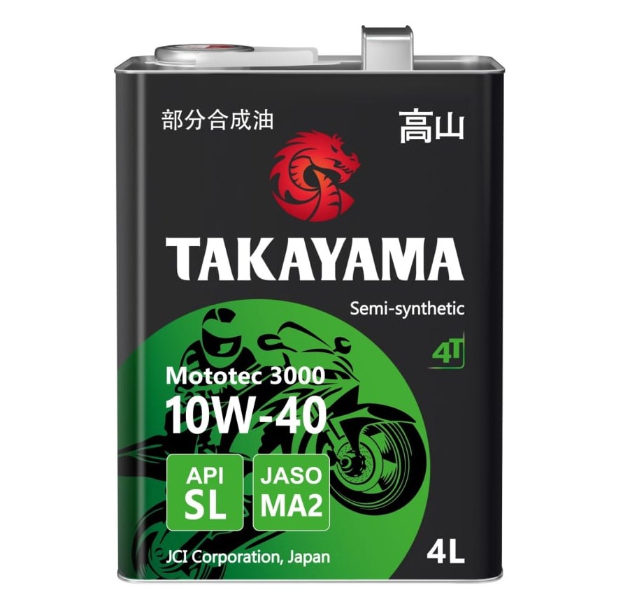 Масло моторное Takayama Mototec 3000 4T 10w40 4 литра