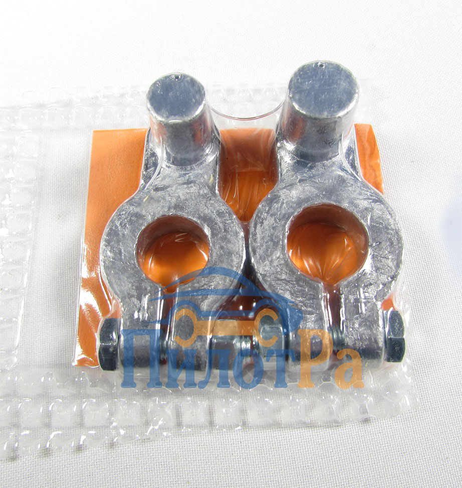 Клеммы аккумуляторные переходные Европа-Азия 2шт 088