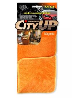 Салфетка Микрофибра универсальные CA-116 CityUP 40*40см Magneto разные цвета