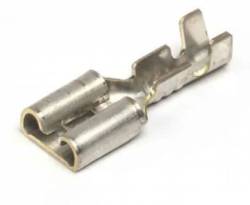 Клемма "мама" 9,5мм луженая с фиксацией