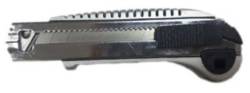 Нож канцелярский X-Pert 18мм платиковый хром корпус + 5 лезвий 605