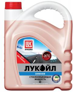 Незамерзающая жидкость Лукойл -20 красная 4 литра