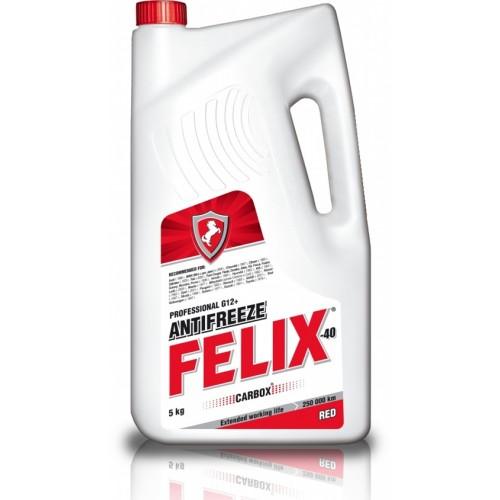 Антифриз Felix красный Carbox G12+ 5 кг