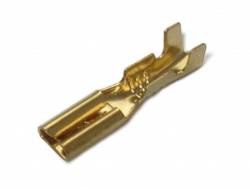 Клемма "мама" 2,8мм медная с фиксацией