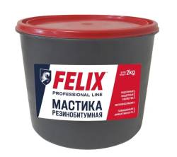 Мастика резино-битумная антикоррозионная Felix 2кг