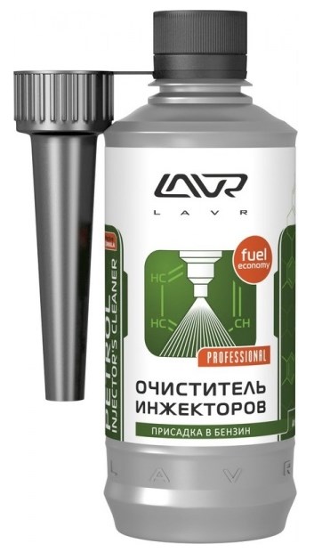Присадка очиститель инжектора в бензин форсунок 310мл Lavr Ln2109