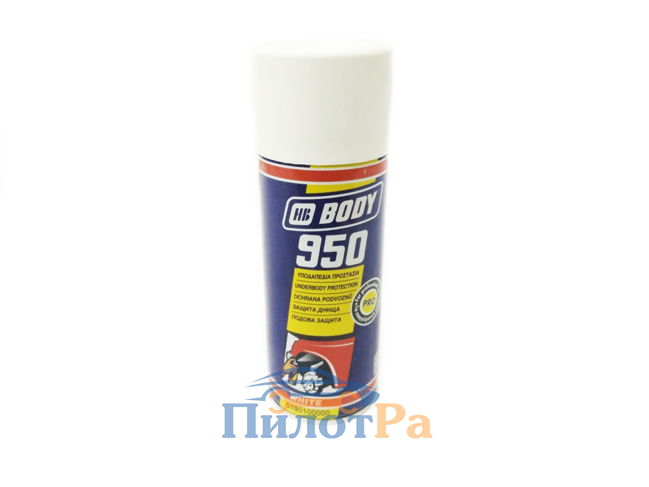 Антигравий белый Body 950 антигравий аэрозоль 400 мл