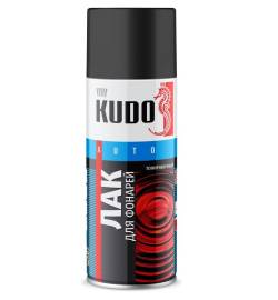 Лак для тонировки фар и фонарей Черный Kudo 520мл KU-9021