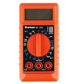 Мультиметр цифровой DT-182 Ермак 660-001