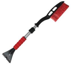 Щетка сметка со скребком для снега AVS телескопическа 68-88см SB-6333L