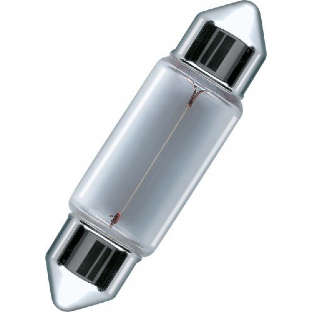 Лампа 12В (ПУПСИК) 10Вт прост стекло OSRAM 6461 SV8.5-8  o-5008