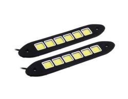 Дневные ходовые огни 36 LED гибкий резин корпус 180*30мм 12В 702-033