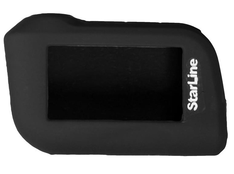 Чехол брелка сигнализации силикон StarLine A93/A63 Черный
