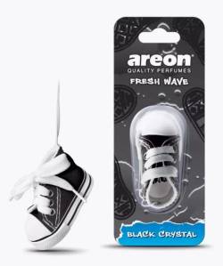 Ароматизатор Areon подвеска Кеды Ked Black Crystal Черный лед