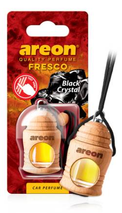 Ароматизатор Areon бочонок Fresco Black Crystal Черный лед