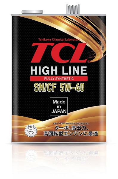 Масло моторное TCL High Line SP 5w40 синтетика 4 литра