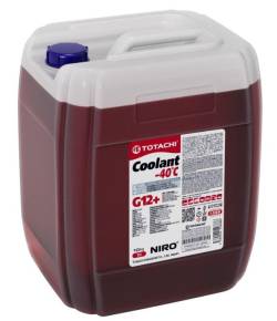 Антифриз Totachi -40С Niro Coolant Красный G12+ 10кг