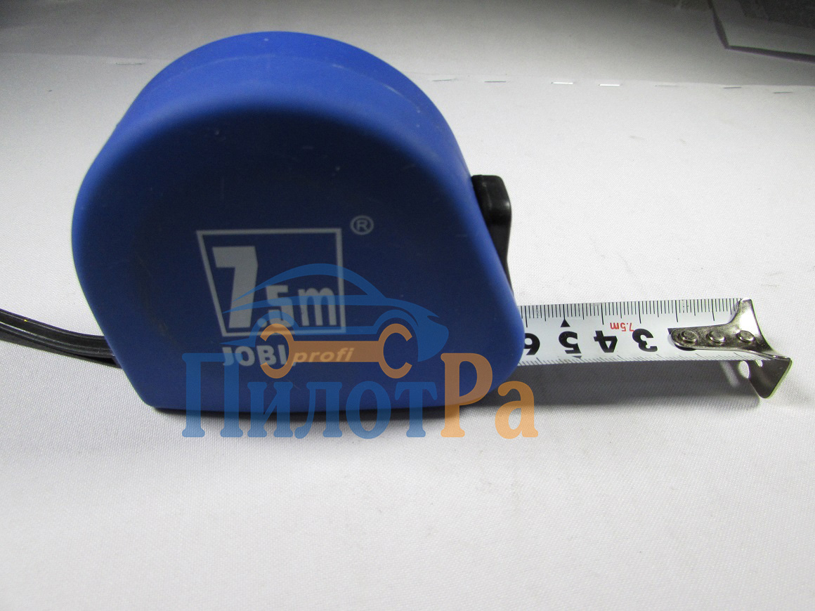 Рулетка 7,5м Ермак Jobi софт-тач 658-733