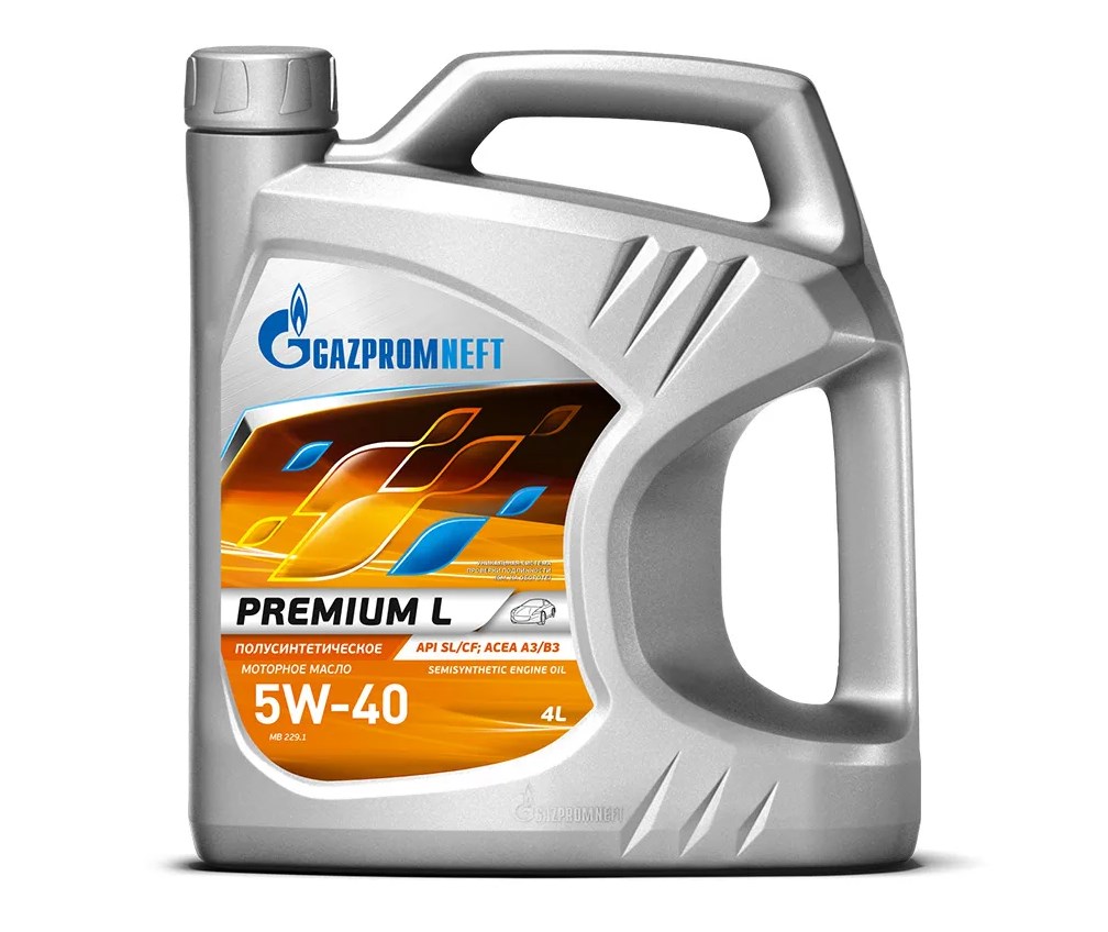 Масло моторное Gazpromneft Premium L 5w40 синтетика 4 литра