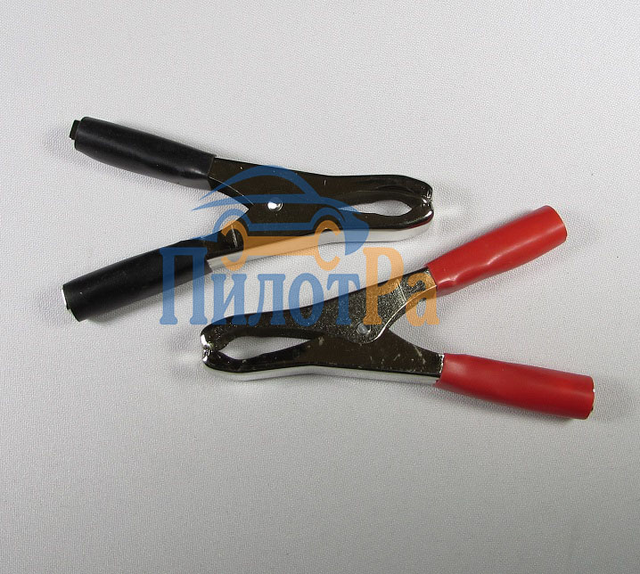 Зажим электрический крокодилы - 100мм 2шт