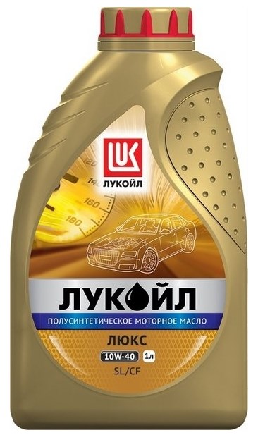 Масло моторное Лукойл Люкс 10w40 полусинтетика 1 литр