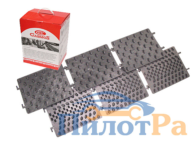 Лента противоскользящая ВЕЗДЕХОД  АТ-0957 ( в сумке 6 секций-330*230*32мм)