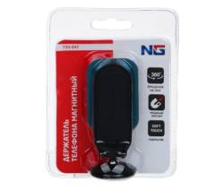 Держатель сотового магнитный на панель металл 733-047