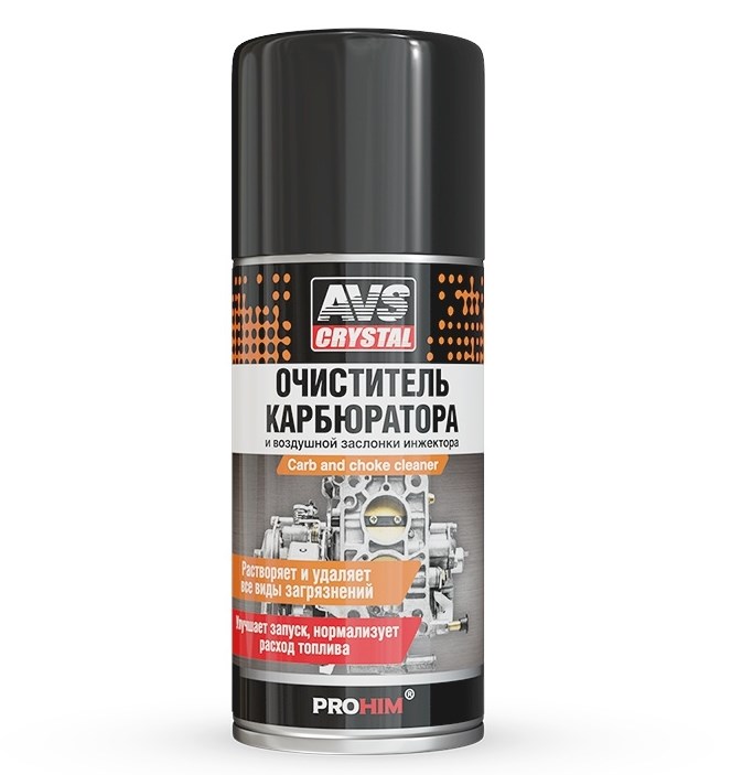 Очиститель карбюратора и воздушной заслонки AVS 210мл AVK-179