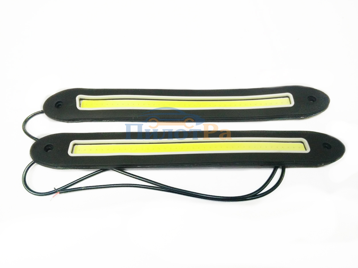Дневные ходовые огни 80 LED гибкий резиновый корпус 255мм 12В 702-070