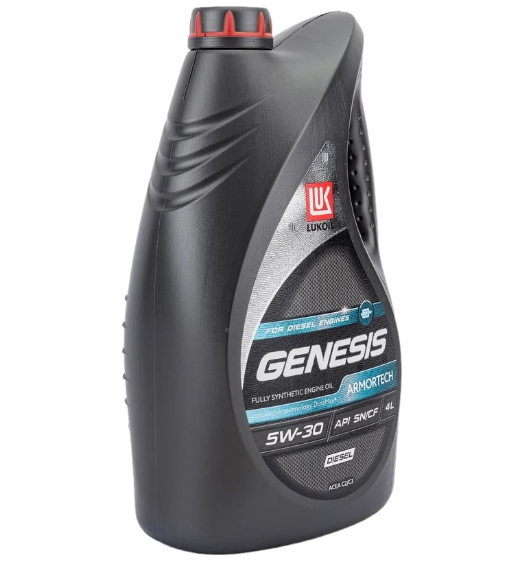 Масло моторное Лукойл Genesis Armortech Diesel C2/C3 5w30 синтетика 4 литра
