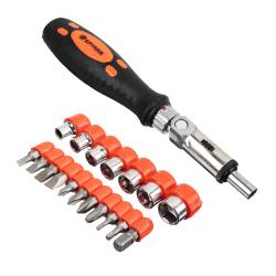 Набор отверток Ермак 19 предметов реверсивная 651-143