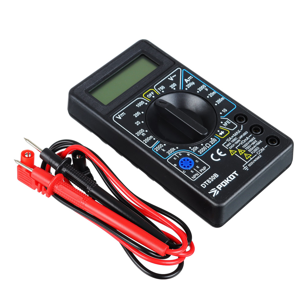 Мультиметр цифровой DT-830B Рокот 660-014