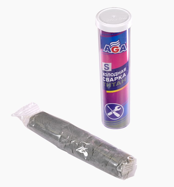 Холодная сварка AGA Титан 58 грамм AGA858