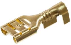 Клемма "мама" 6,3мм медная/латунь Стандарт