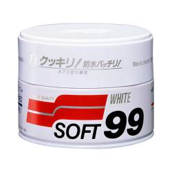 Полироль кузова Soft99 Soft Wax для светлых (белых и бежевых) авто 350г 00020