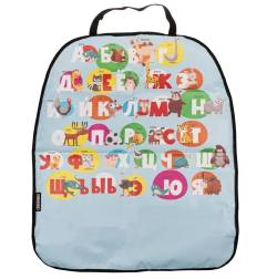 Защита спинки сиденья SW 60*50см Алфавит 042