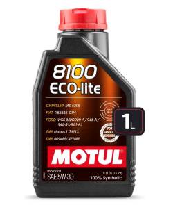 Масло моторное Motul 8100 ECO-lite 5w30 1л синтетика 113496