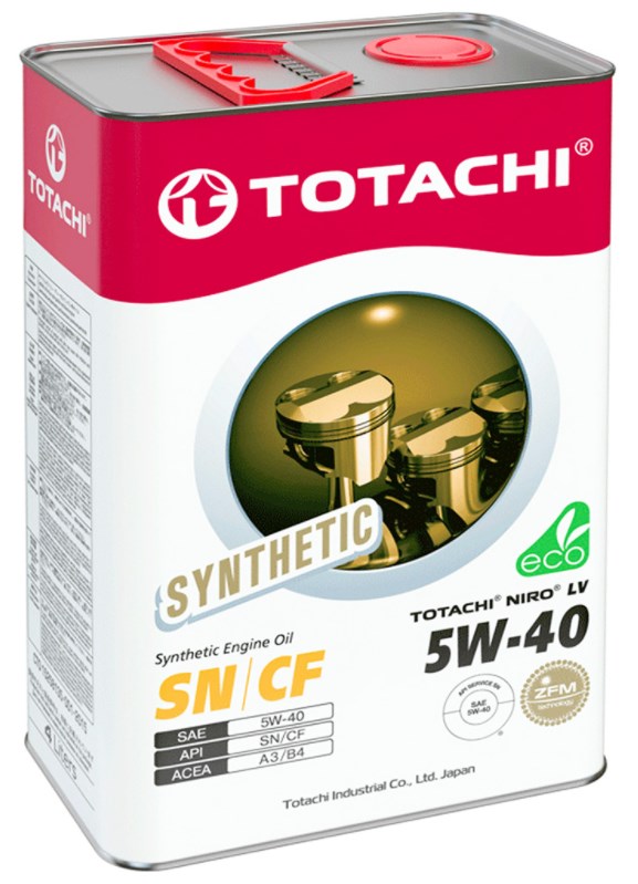 Масло моторное Totachi Niro LV Синтетика SP 5w40 4 литра