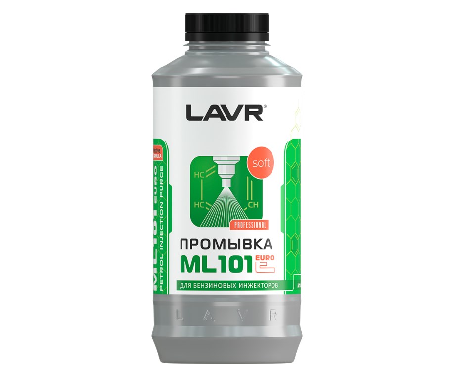 Промывка инжекторных систем с раскоксовкой 1л ML-101 Lavr LN2001
