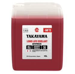 Антифриз Takayama Long Life Coolant Red красный -40C 10 литров