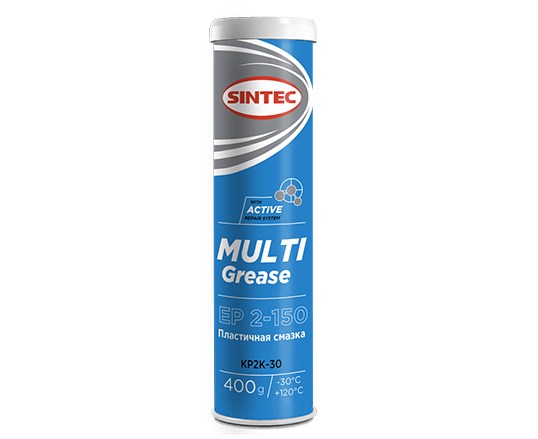 Смазка Sintec Multi Grease EP 2-150 400 грамм картридж синяя
