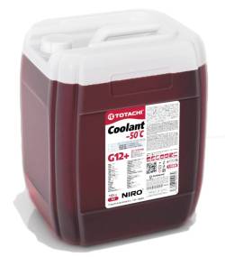 Антифриз Totachi -50С Niro Coolant Красный G12+ 10кг