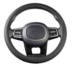Оплетка руля комбинированная M = 38см Черная объем 479