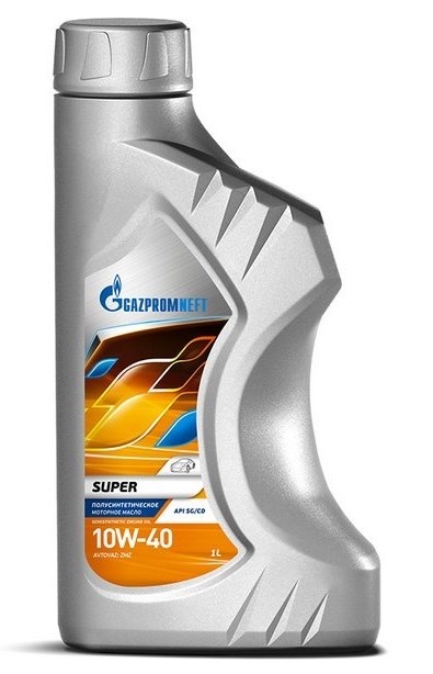 Масло моторное Gazpromneft Super Супер 10w40 полусинтетика 1 литр