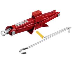 Домкрат ромбический 1,5т Ермак с резиновой площадкой 100-393мм 770-058